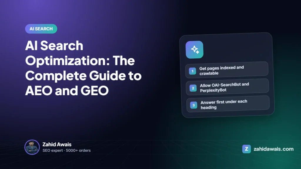 AI Search Optimization: The Complete Guide to AEO and GEO