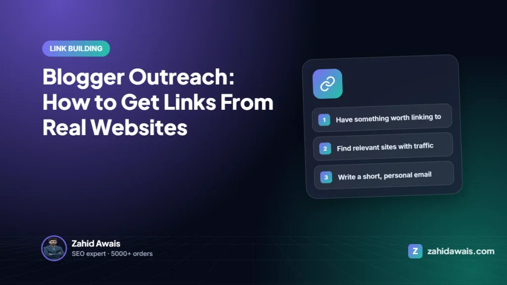 Blogger Outreach: How to Get Links From Real Websites