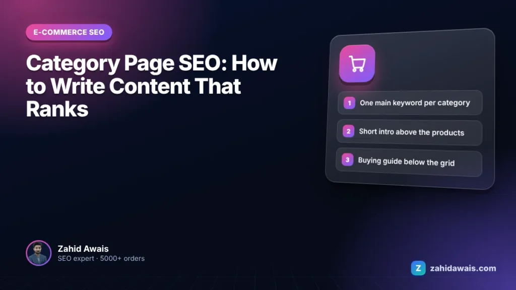 Category Page SEO: How to Write Content That Ranks