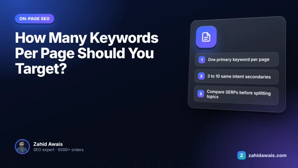 How Many Keywords Per Page Should You Target?