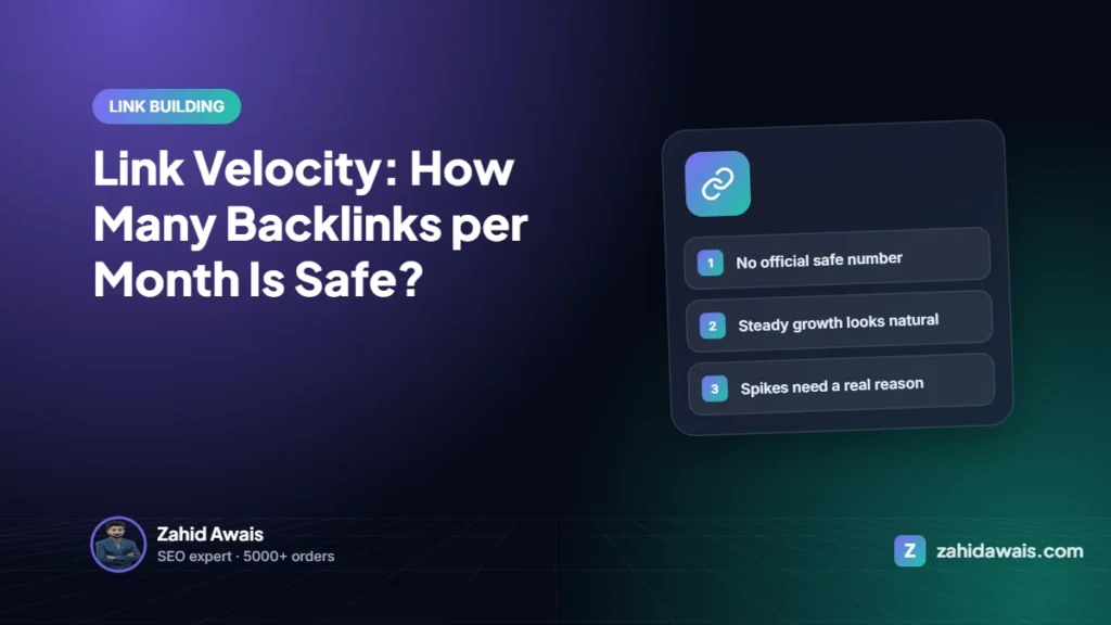 Link Velocity: How Many Backlinks per Month Is Safe?