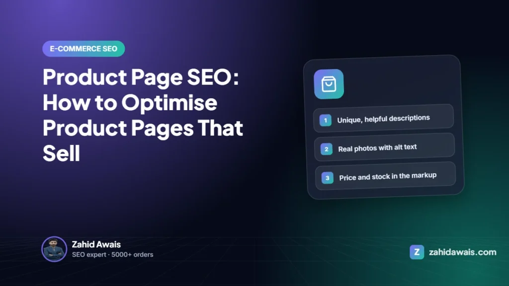 Product Page SEO: How to Optimise Product Pages That Sell