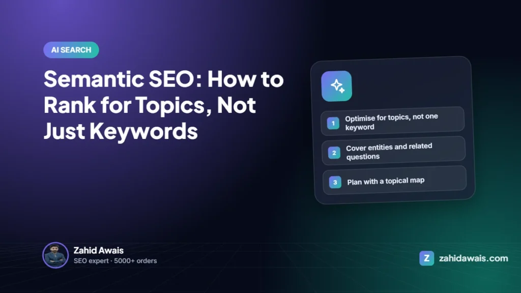 Semantic SEO: How to Rank for Topics, Not Just Keywords