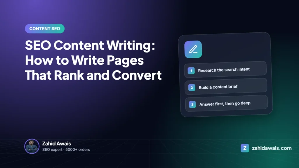 SEO Content Writing: How to Write Pages That Rank and Convert