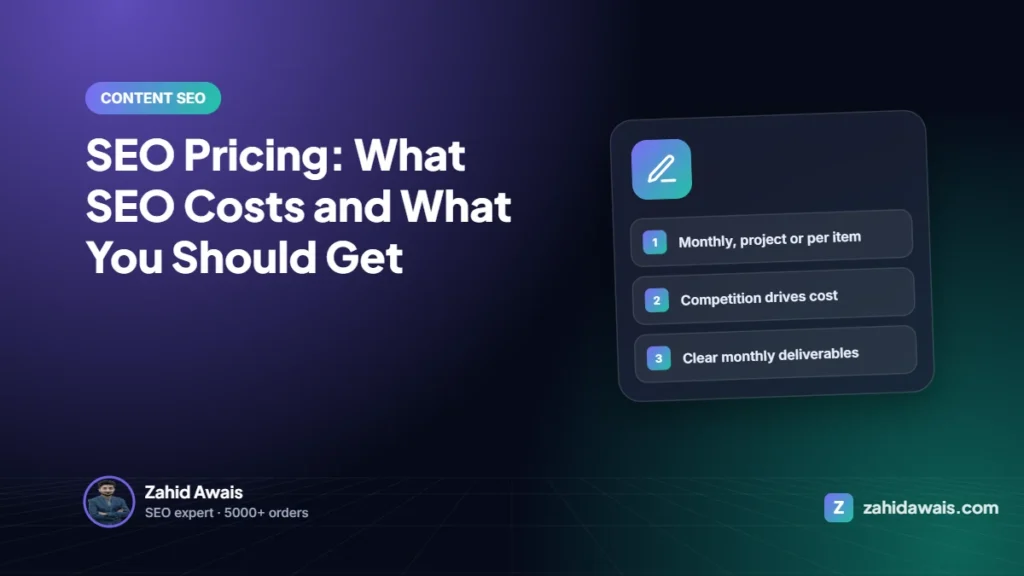 SEO Pricing: What SEO Costs and What You Should Get