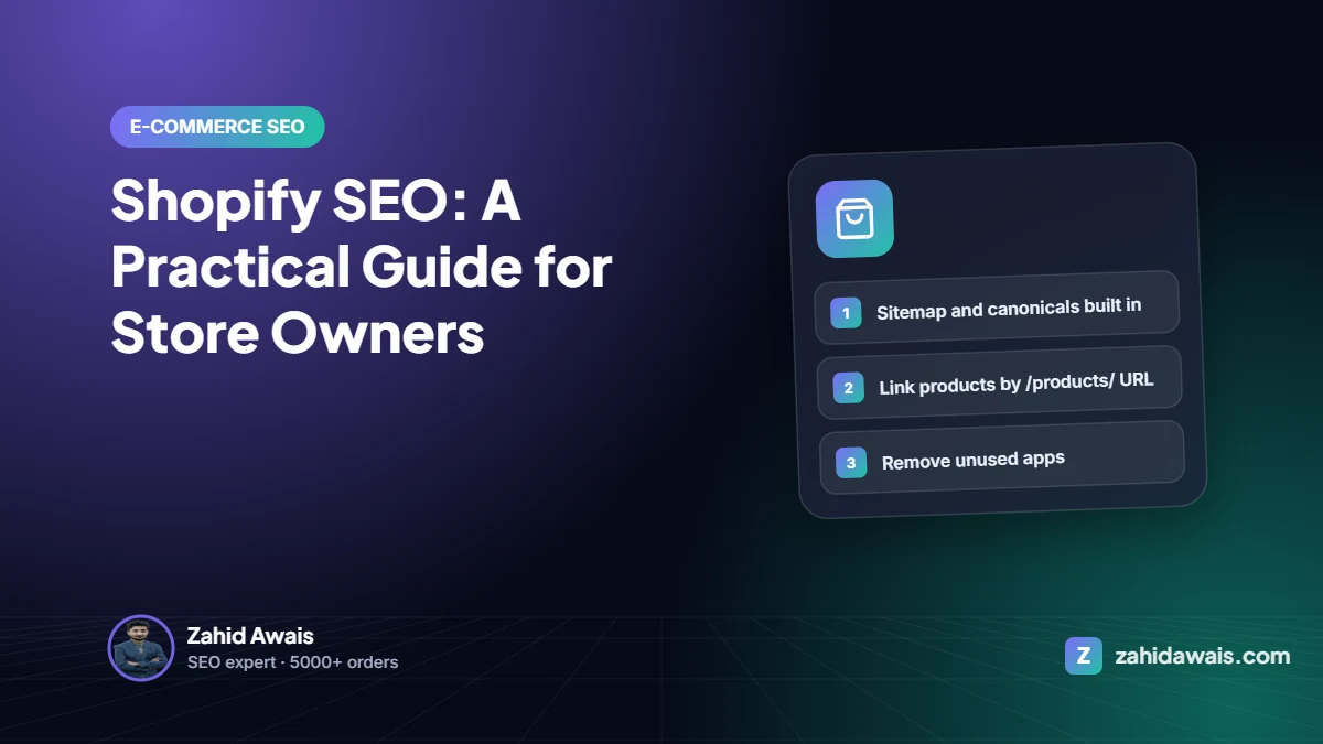 Shopify SEO: A Practical Guide for Store Owners