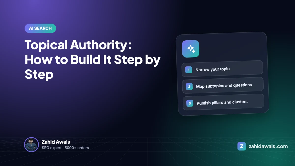 Topical Authority: How to Build It Step by Step