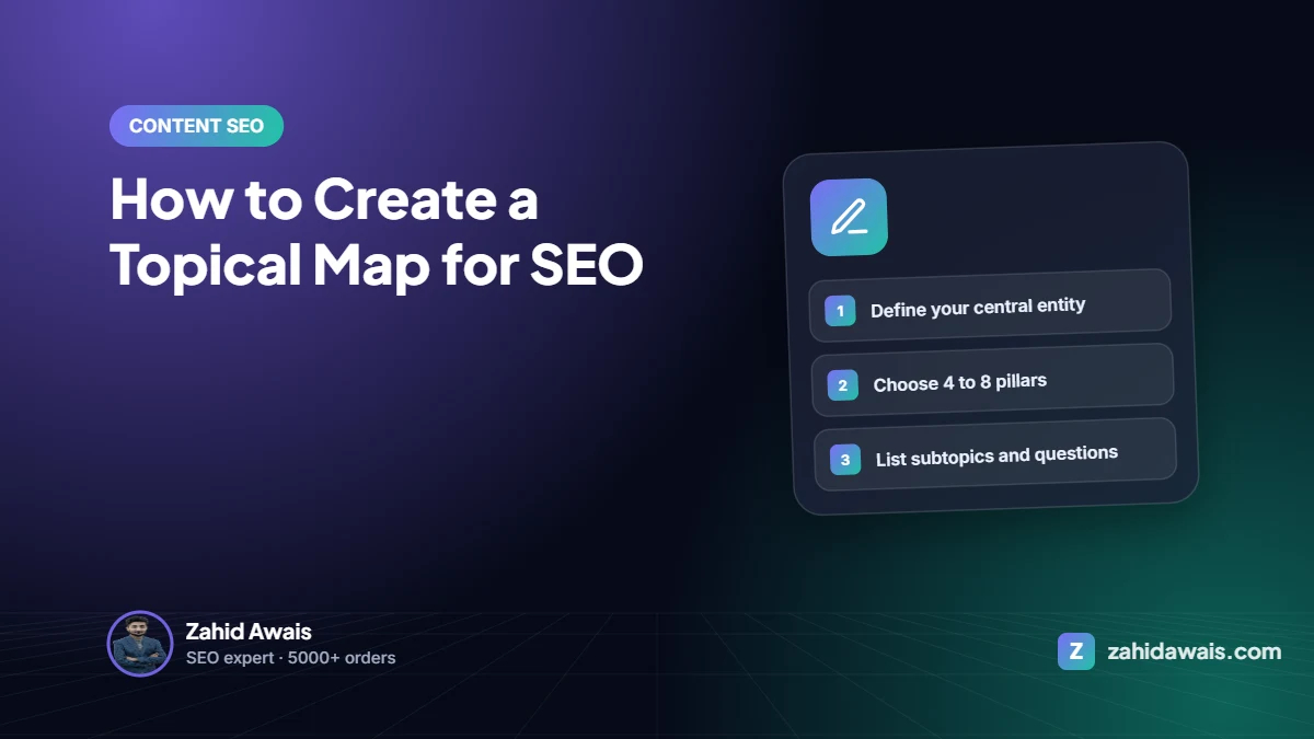 How to Create a Topical Map for SEO
