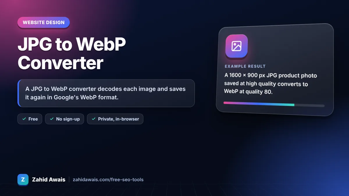 JPG to WebP Converter: what it does and an example result